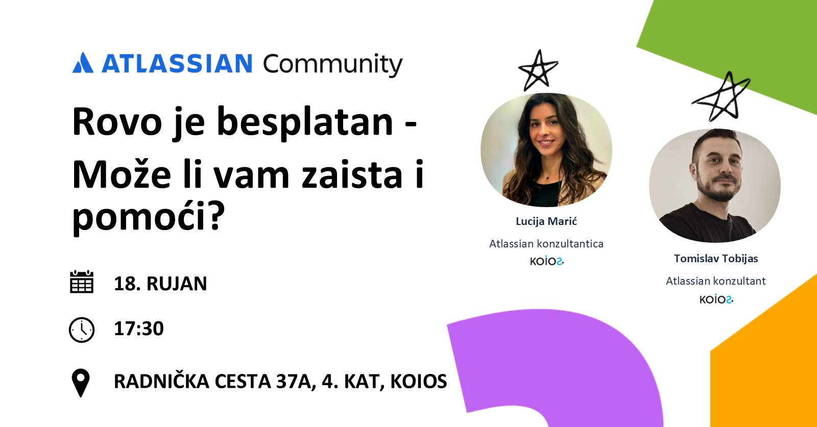 Atlassian Community Event Zagreb visual