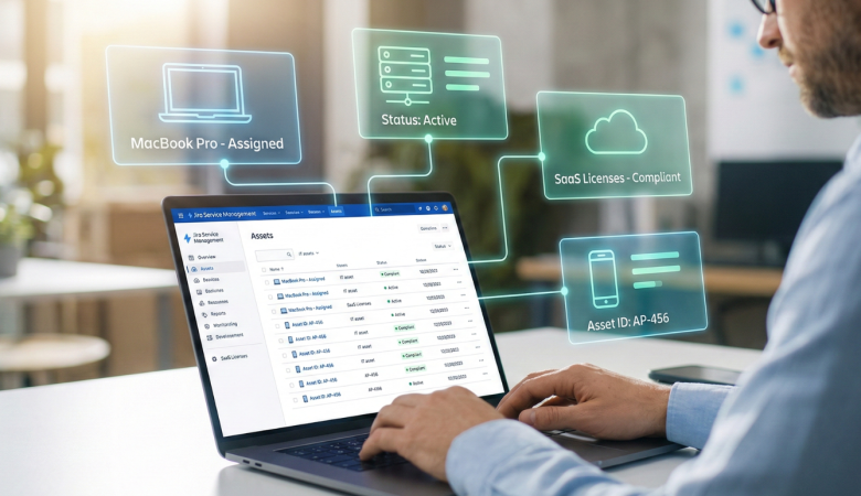 Asseti postaju dio Jira Service Management Standard paketa
